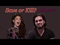 Kit Harington and Rose Leslie "Save or Kill" interview