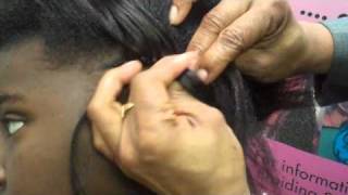 LEARN TREE BRAID WEAVE HAIR EXTENSIONS - ON CORNROWS
