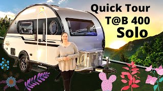 Solo Perfection? T@B 400 Solo by nuCamp RV - Quick Tour