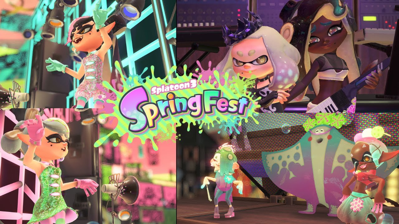 All Springfest Splatfest Performances | Splatoon 3 - Second Half