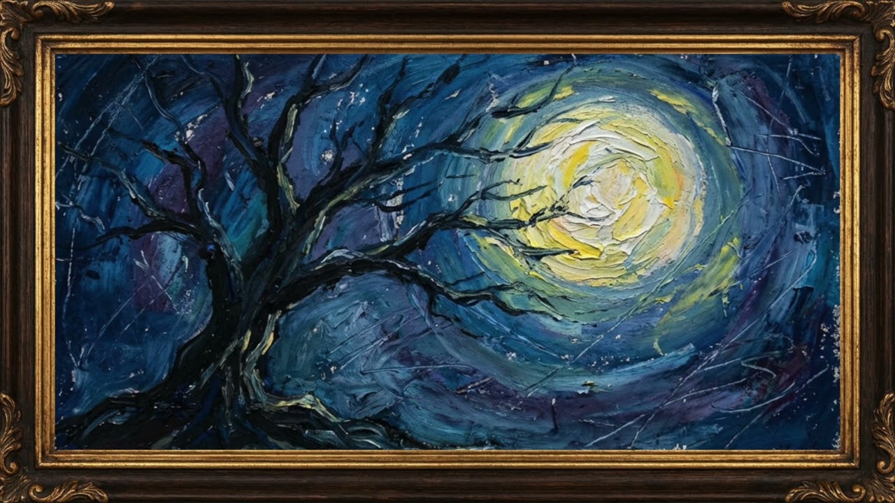 Eternal Moonlight – 4K Luxury Frame Art