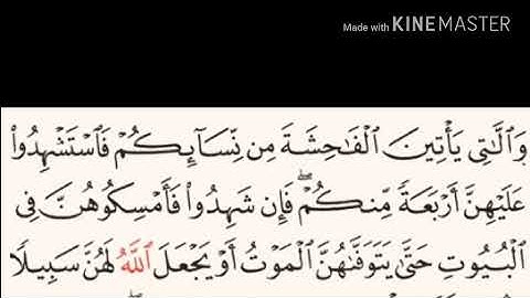 سوره النساء كامله مكتوبه للقارئ ميثم التمار