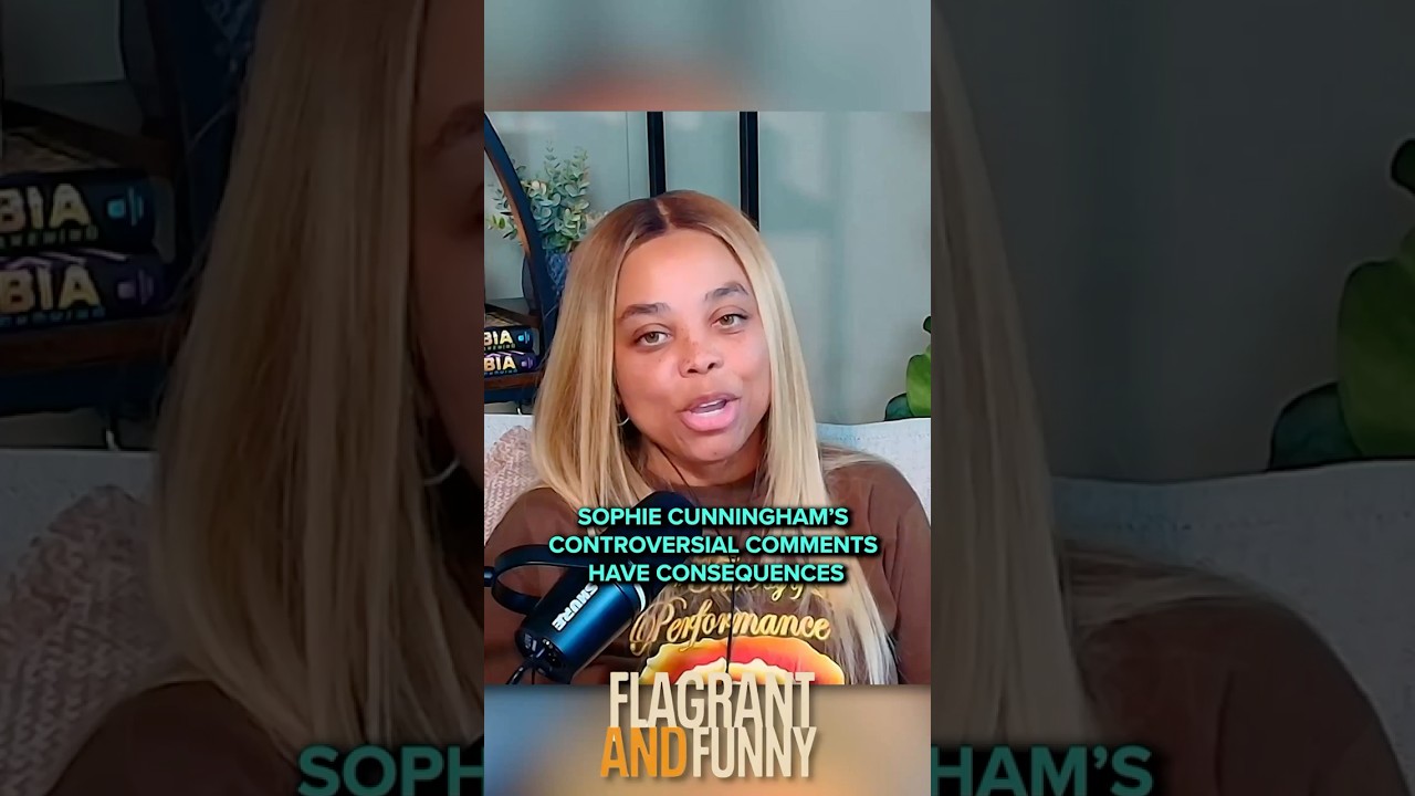 Sophie Cunningham's controversial comments have consequences | Flagrant and Funny #shorts