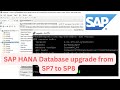SAP HANA Database Upgrade from SP7 to SP8 Step-by-Step | HANA Version Upgrade Guide for Basis Admins