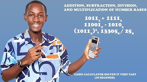 HOW TO ADD AND SUBTRACT BINARY NUMBERS USING SCIENTIFIC CALCULATOR: solve (fast) in seconds.