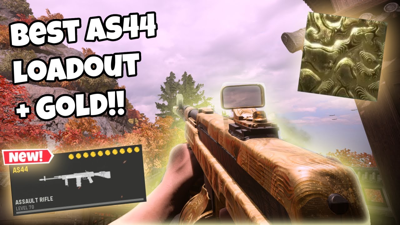 Best Loadout for AS44 + Gold!! - COD Vanguard