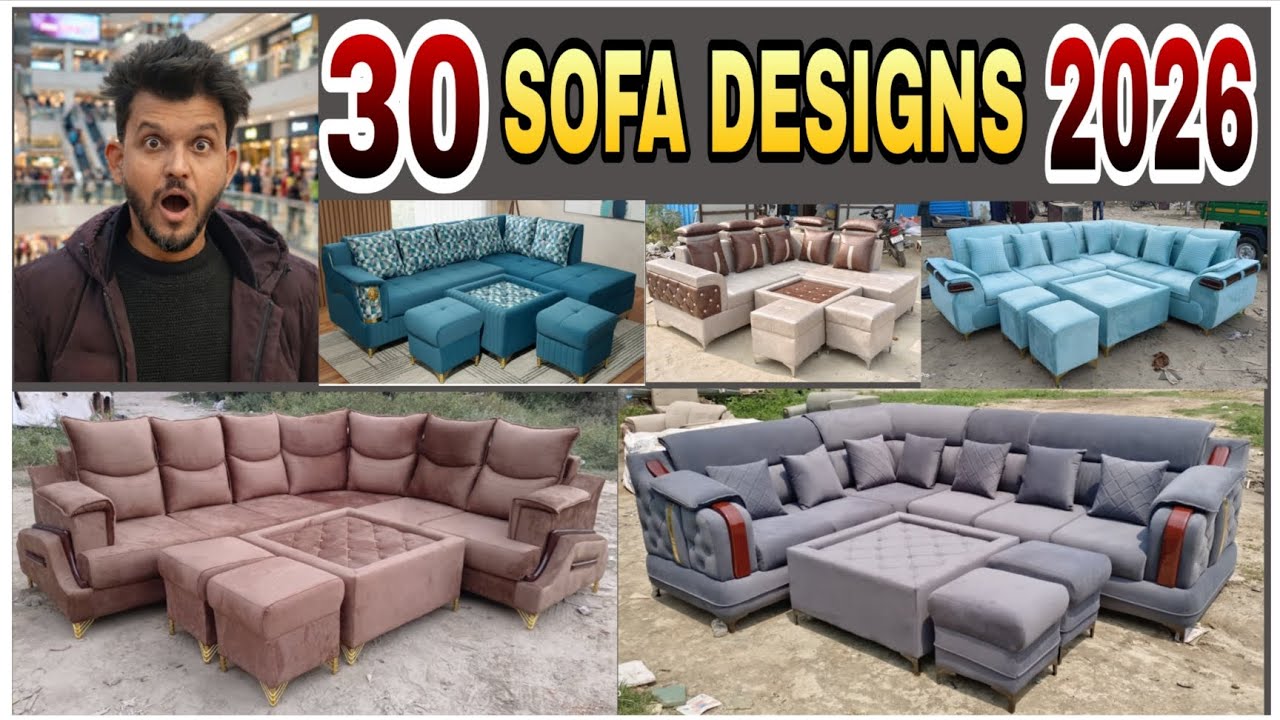 30 New Sofa Designs 2026 | Latest Luxury Sofa Set | Modern Living Room Sofa Design India