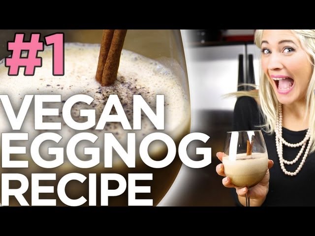 Vegan Eggnog Recipe  Jessica in the Kitchen