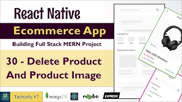 Delete Product And Image API React Native Ecommerce App Mern Stack Project Mern App
