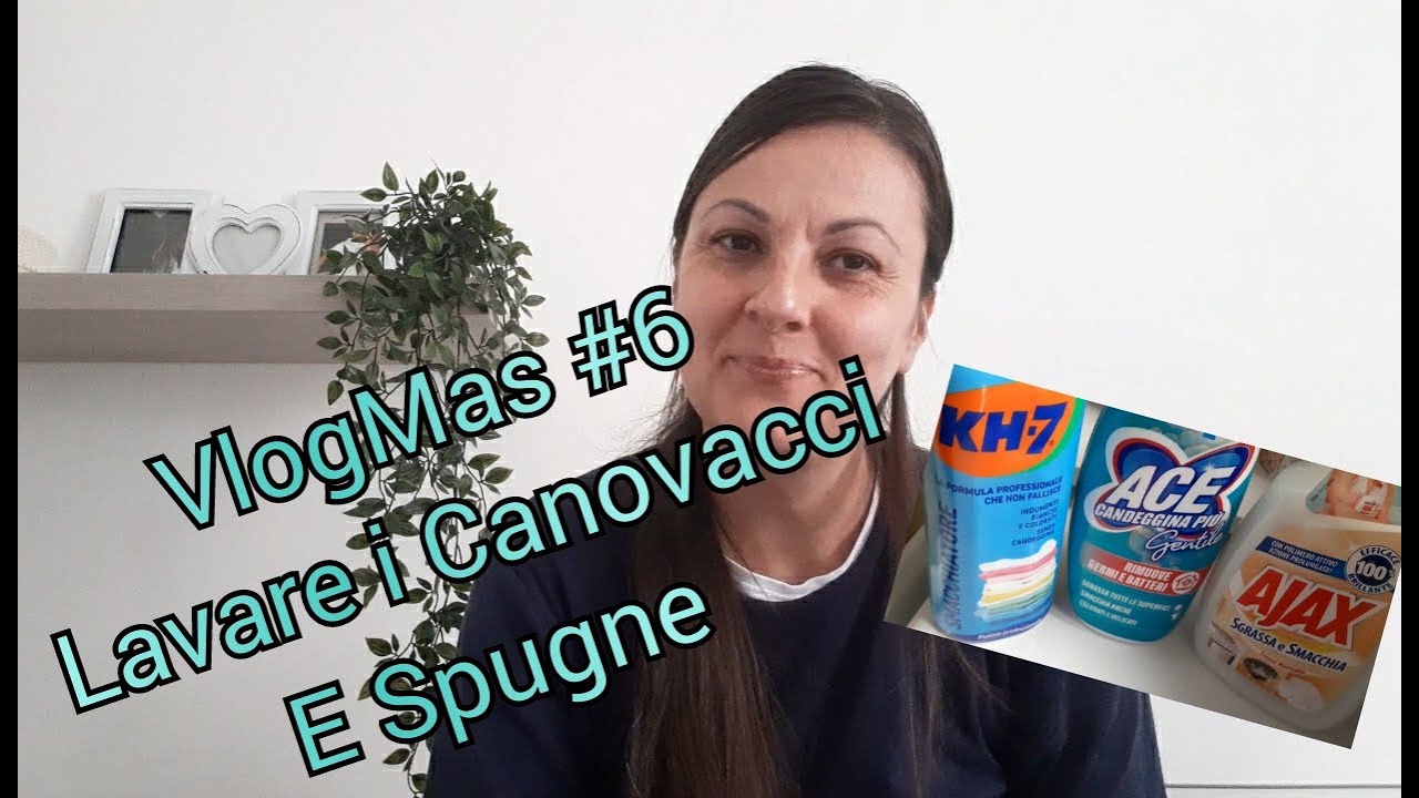 🌺Come Lavare i CANOVACCI e SPUGNE della Cucina 🌺 #6Vlogmas🌺