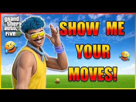 Annoying ANGRY roleplayers with my dance parties (GTA RP TROLLING)