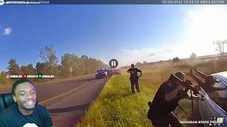 8 Dangerous Police Chases Caught on Dashcam(REACTION) 13 YEAR OLD IN A CAR CHASE!?! #cops 