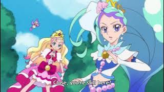Go! Princess PreCure - Cure Flora and Mermaid Vs Black Belt Zetsuborgs