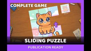 Sliding Puzzle - Complete Game Template
