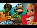 Arpo the Robot | Horror Movie Night with Spooky Squirrel! |Funny Cartoons for Kids | Arpo and Daniel