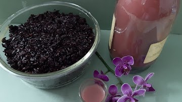 Cách làm rượu nếp cẩm đón tết.Red glutinous rice wine#TrangMomTV