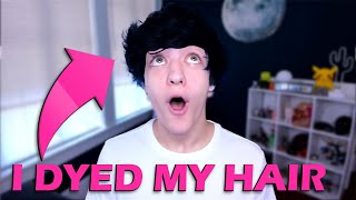 So I dyed my hair...