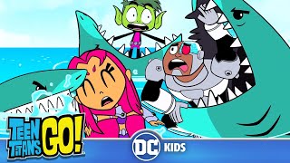 Teen Titans Go! en Français | La semaine des requins ! | DC Kids