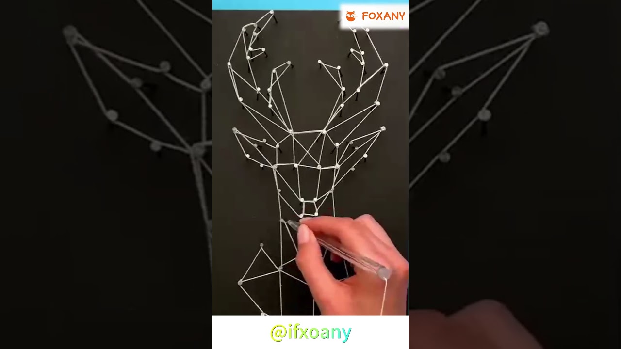 Nail and String Artwork 