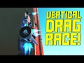 Vertical Drag Race to the SKY BOX! - Scrap Mechanic Multiplayer Monday