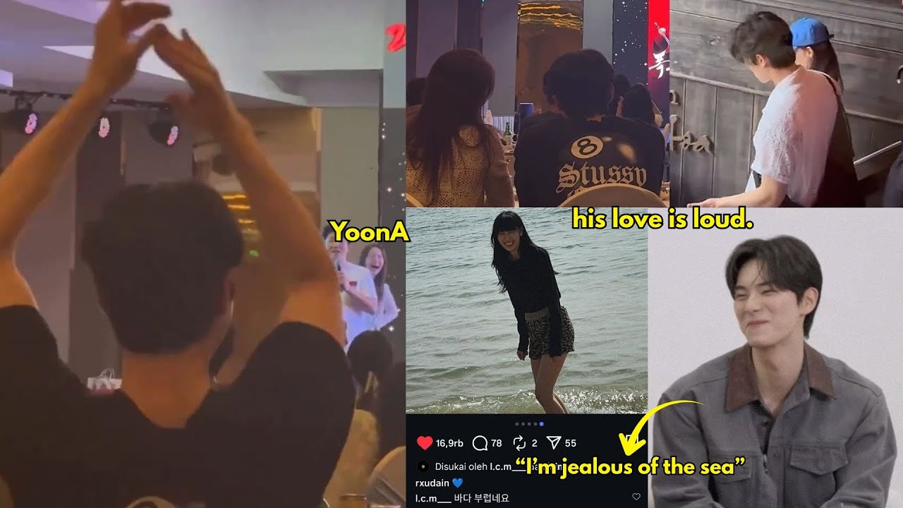 Lee Chaemin is always showing affection publicly and turning romance into a megaphone moment🤣