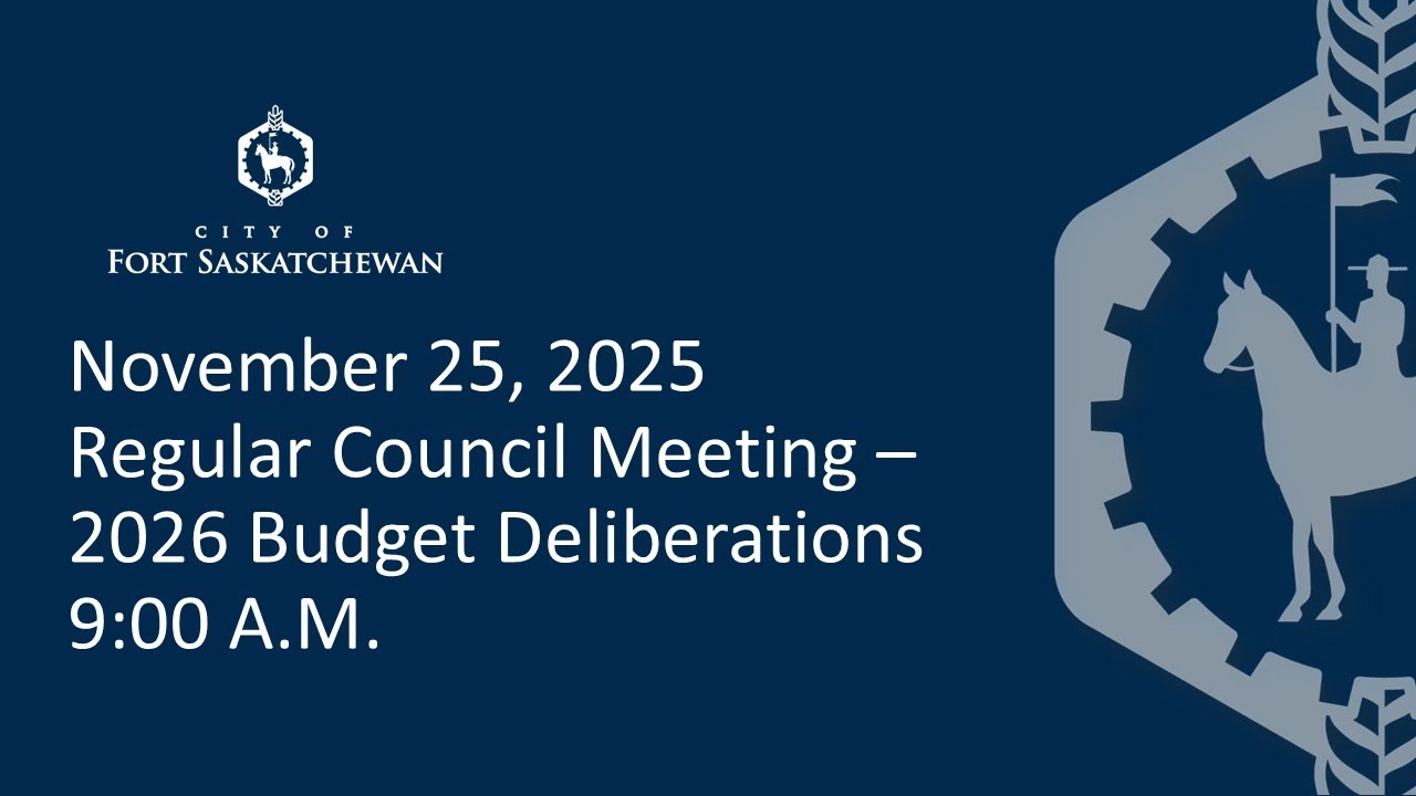 Regular Council Meeting - 2026 Operating Budget Deliberations - November 25, 2025