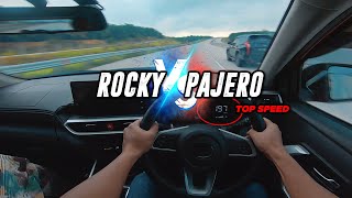 GASPOL 197 Km/h 🔥 Rocky VS Pajero Sport