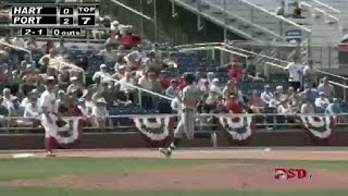 McMahon rips a triple for the Yard Goats
