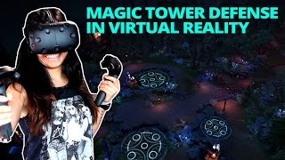 MAGIC VR TOWER DEFENSE STRATEGY GAME | Alchemist Defender VR (HTC Vive Gameplay) screenshot 3