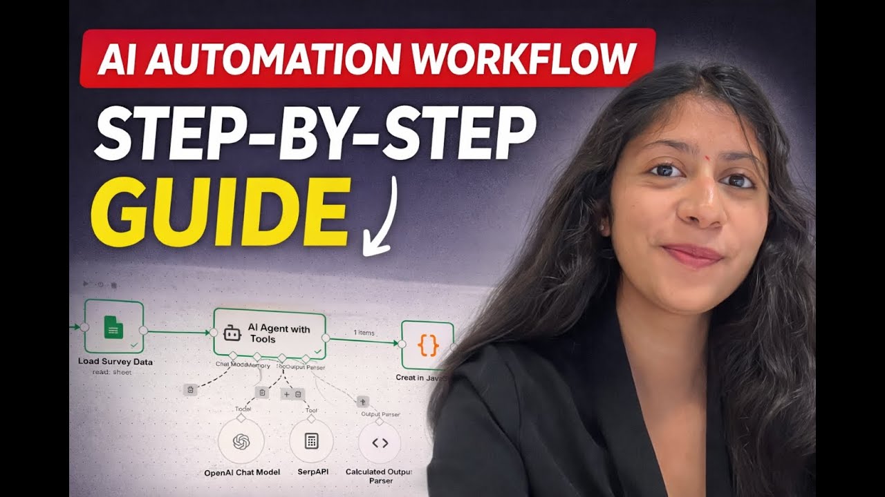 Automating user persona with agentic AI n8n workflow - YouTube