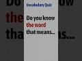 Can You Guess This Word? 🧠 (Word Quiz Challenge) #WordQuiz #LearnEnglish #VocabularyTest #Shorts