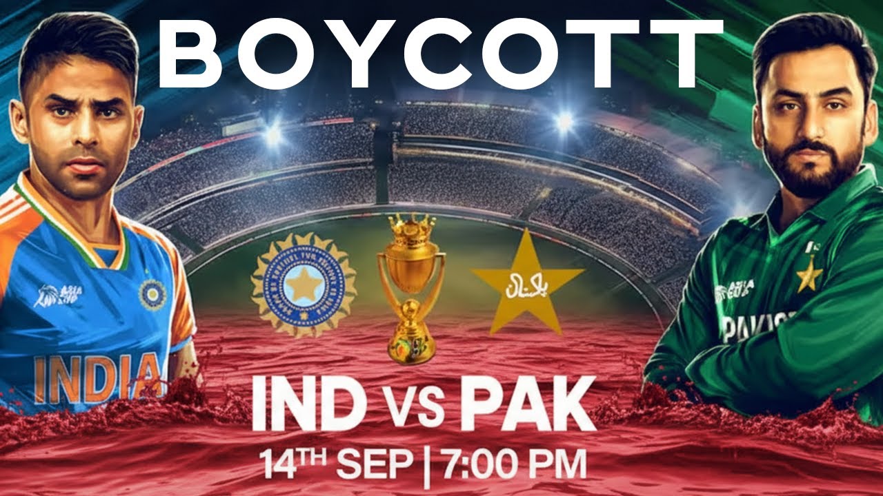 Boycott Asia Cup - Shame On The Government Of India And BCCI
