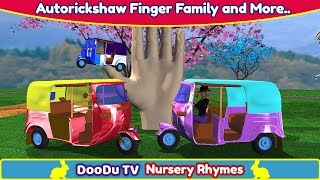 AutoRickshaw Rhymes | Finger Family Nursery Rhymes | Auto Rickshaw Video for Children & more Rhymes