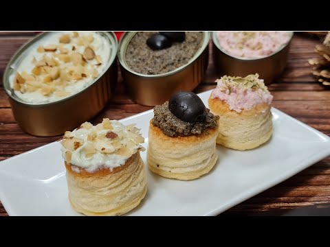 3 Types of Fillings for Your Christmas Canapés or Appetizers