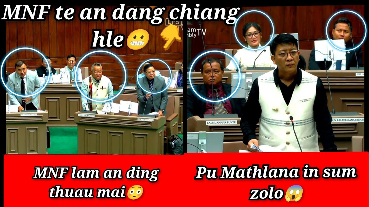 MNF lamin Bang tura an tih na kha a sawi chhuak e😱 Pu Mathlana a huaisen piap2 khawp mai😉