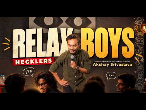 Couple in Front Row | Crowdwork Stand Up Comedy by Akshay Srivastava