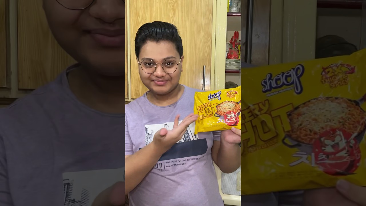 Shoop Fiery Hot Cheese Flavour Ramen 🍜 