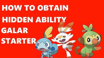 How To Obtain Hidden Ability Galar Starters In Pokemon Sword And Shield  (Pokemon Home Tutorial)