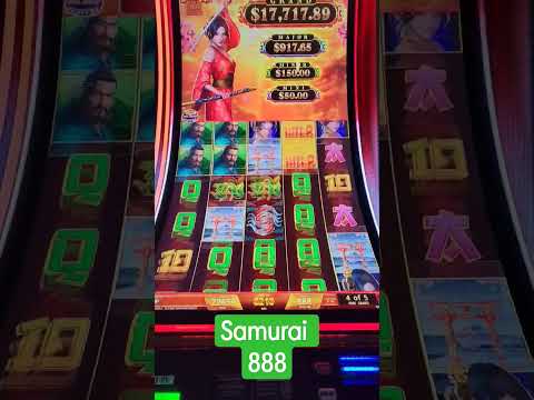 Samurai 888 MAX BET BONUS #casino #jackpot