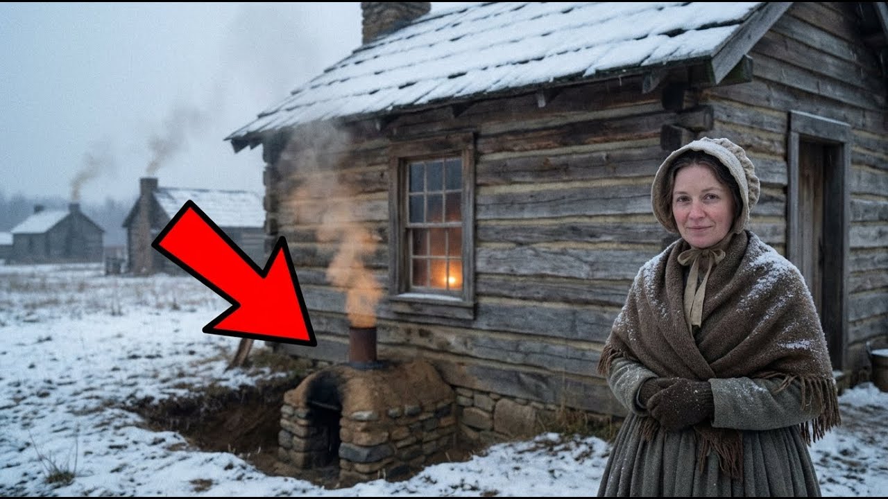 Neighbors Thought Her Chimney Beneath the Cabin Was Useless — Until It Warmed The Floor All Winter