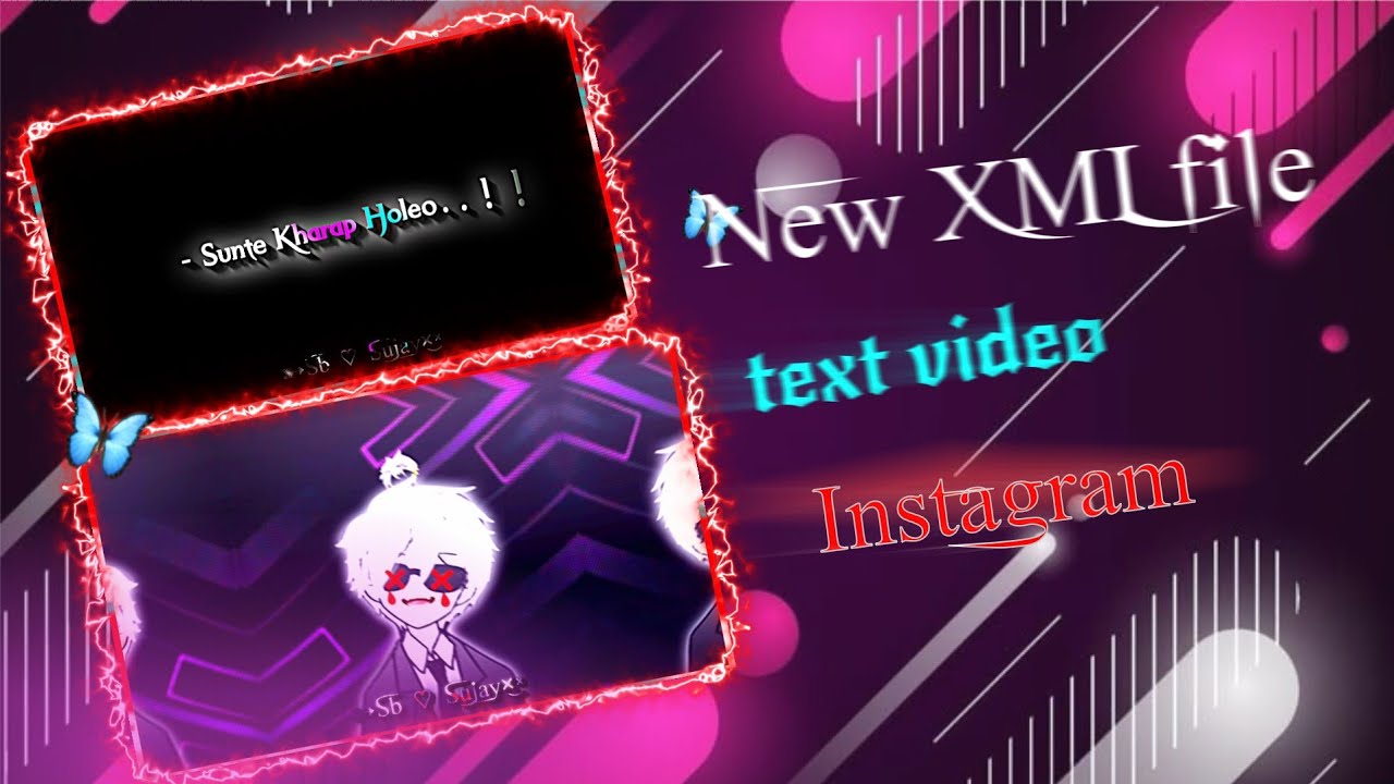  New text XML File 🎀 video|| please support karo ||