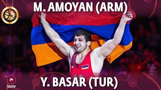 Malkhas Amoyan (ARM) vs Yunus Emre Basar (TUR) - Final // European Championships 2022