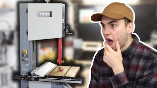 Revolutionary Bandsaw Features! Unboxing And Setting Up The Axminster Harvey Trade AT3352B Bandsaw!