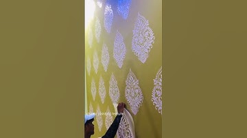 Stencil design ❤️‍🔥...................#stencilart #stencıl #stencils #stencildecor #stencildesign