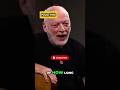 David Gilmour Pink Flyod interview🎙 Rick Beato