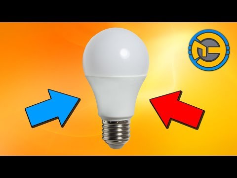 Видео: Что внутри светодиодной лампы?