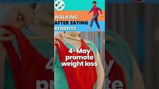 5 Benefits of WALKING After Eating ‍️#Shorts