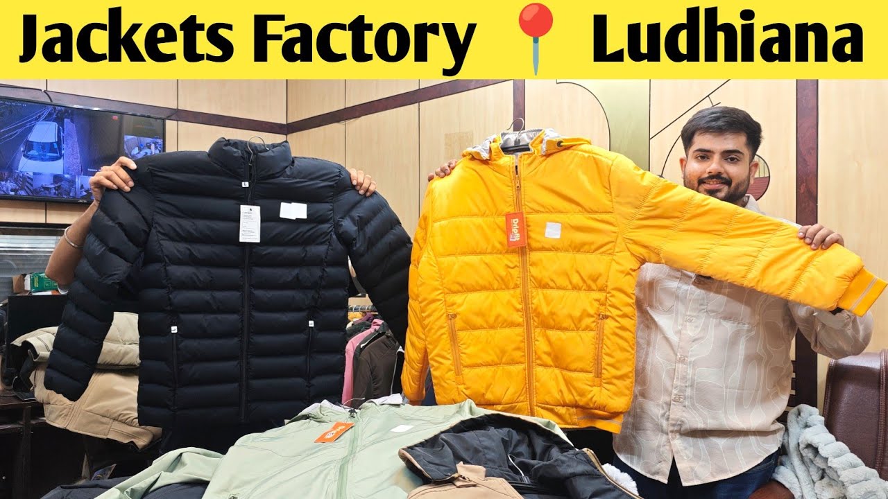 🧥 Jackets Factory📍लुधियाना || S.S Sahil Enterprise Factory Ludhiana ...