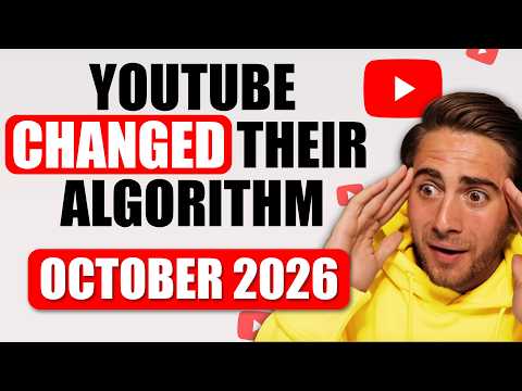 YouTube's New Algorithm Update for October 2026 Explained (How to Go Viral Faster on YouTube)