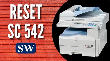 Reset SC 542 Impressoras Ricoh MP 161 171 201